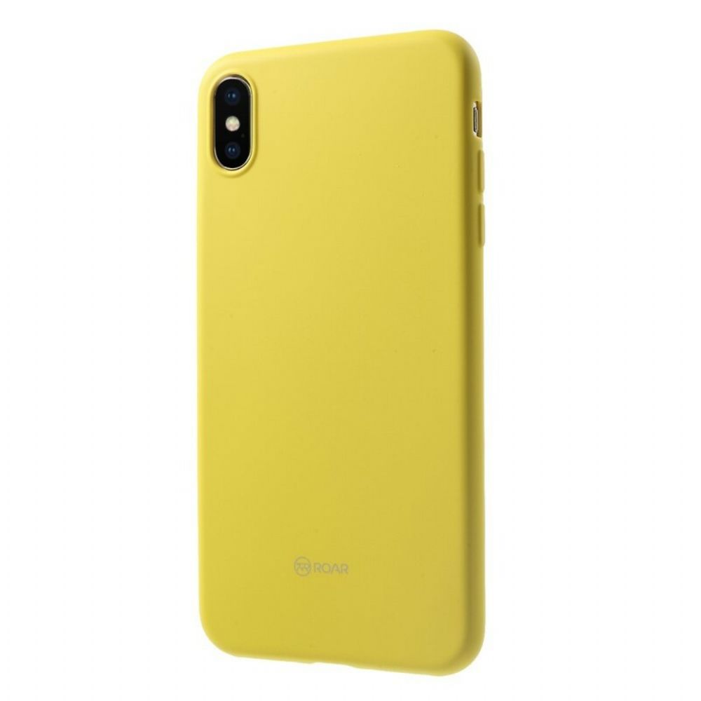 Hoesje voor iPhone XS Max Roar Korea La-la Glaze Serie