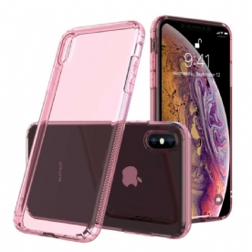 Hoesje voor iPhone XS Max Transparante Leeu Beschermende Kussens