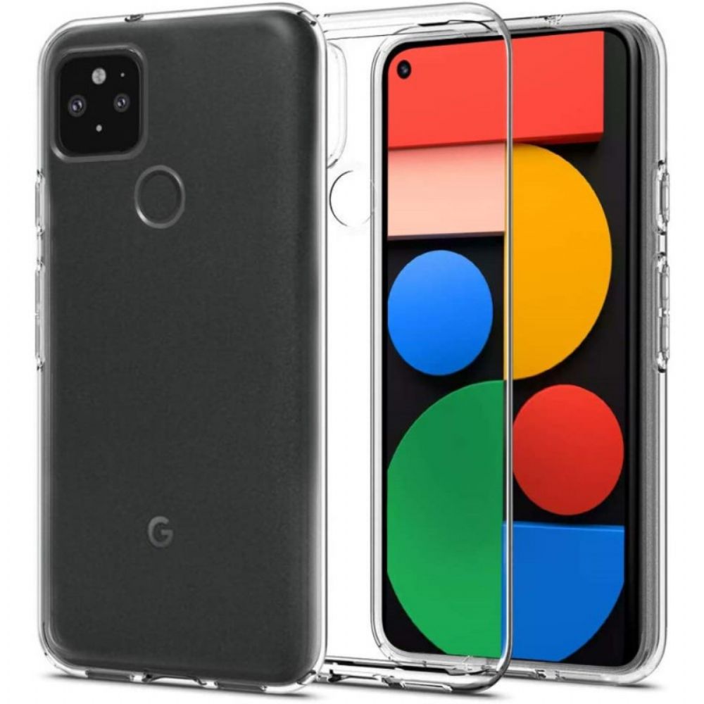 Telefoonhoesje voor Google Pixel 5 Transparant Kristalhelder