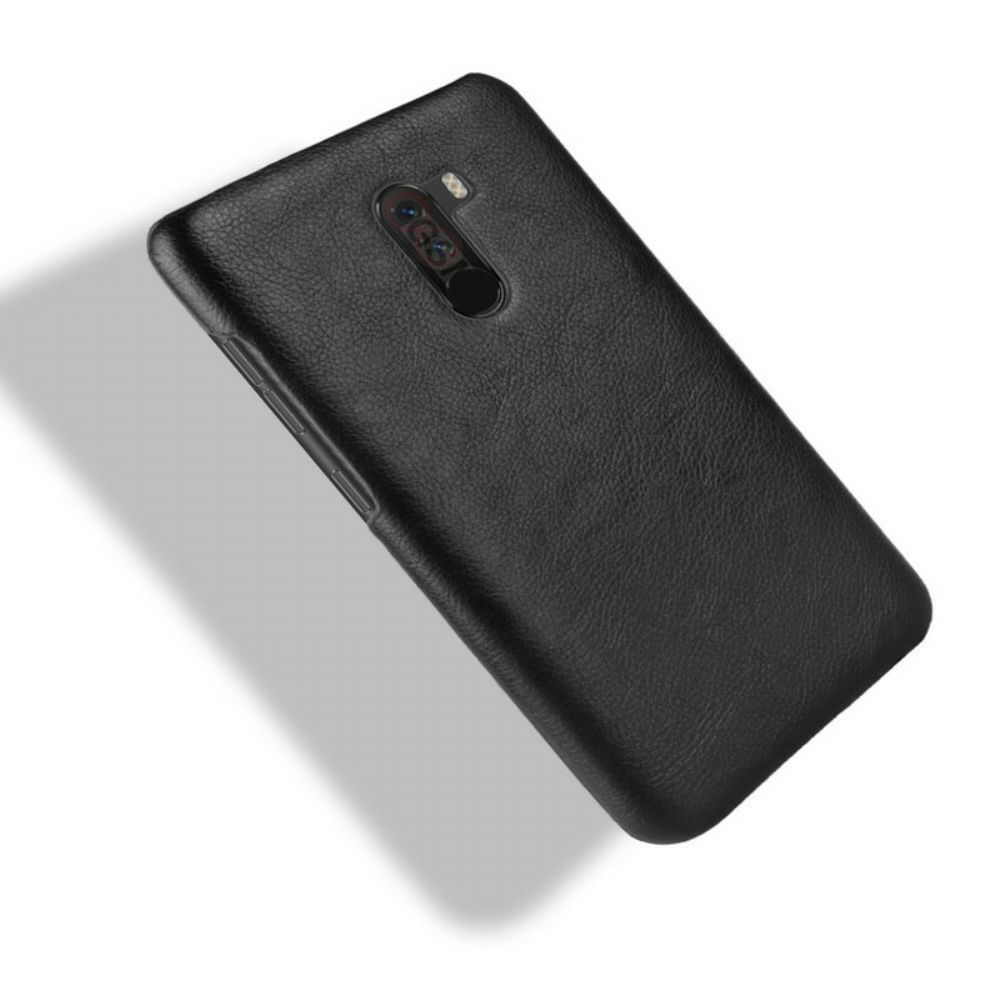 Hoesje voor Pocophone F1 Lichi Leereffect