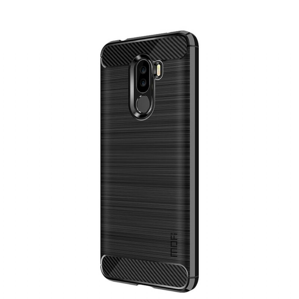 Hoesje voor Pocophone F1 Mofi Geborstelde Koolstofvezel