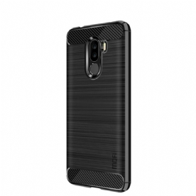 Hoesje voor Pocophone F1 Mofi Geborstelde Koolstofvezel