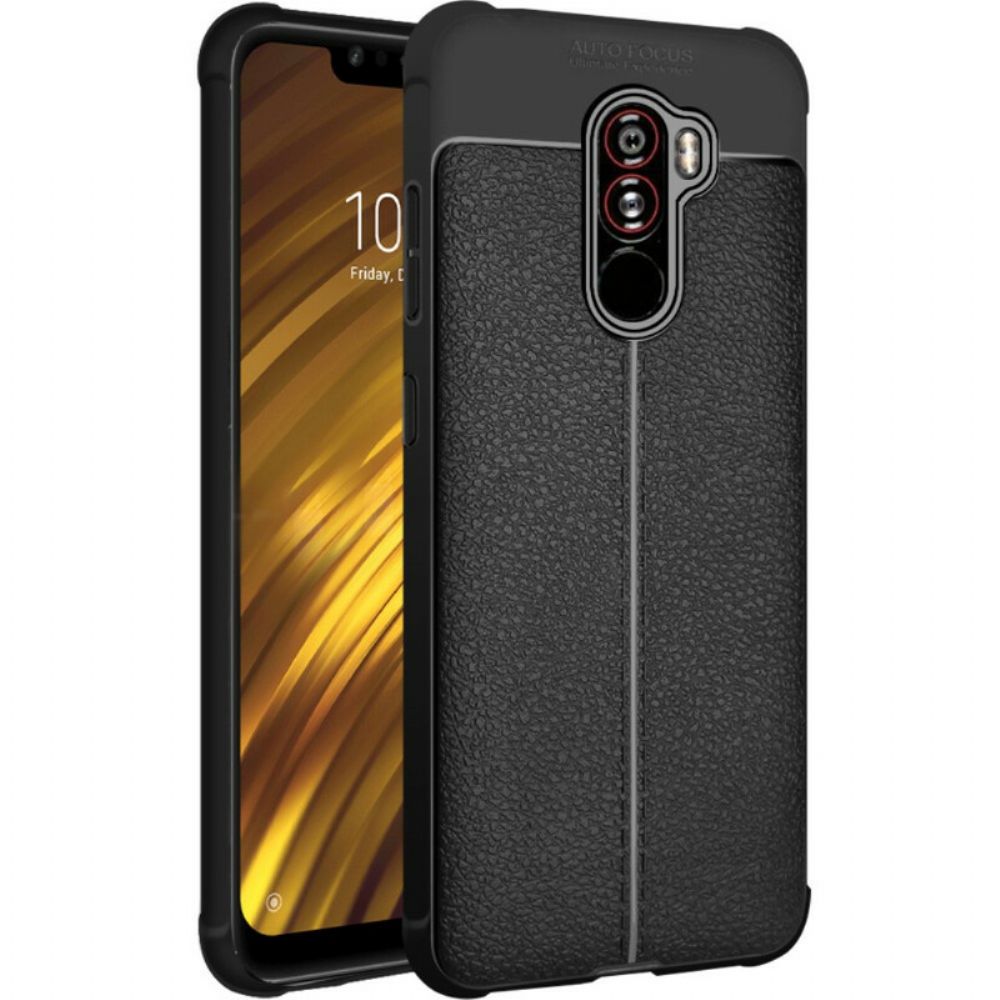 Telefoonhoesje voor Pocophone F1 Imak Kunstleer Couture