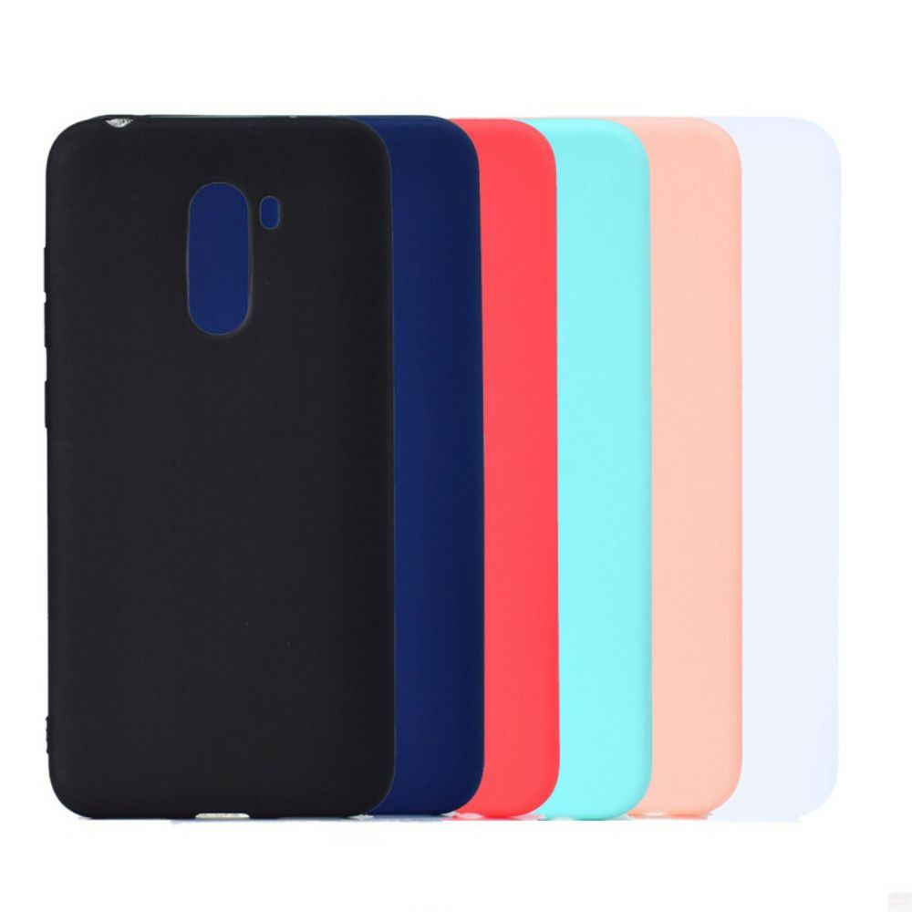 Telefoonhoesje voor Pocophone F1 Matte Zachte Siliconen