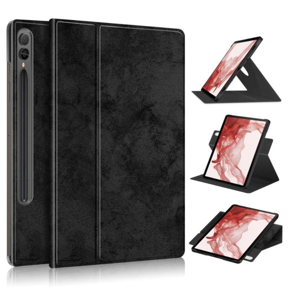 Cover Voor Samsung Galaxy Tab S9 Plus Draaiend