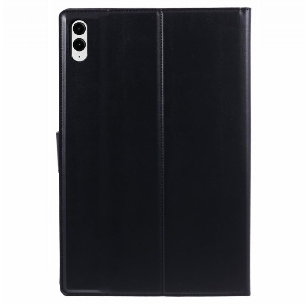 Flip Case Leren Samsung Galaxy Tab S9 Plus Molenserie Hanman