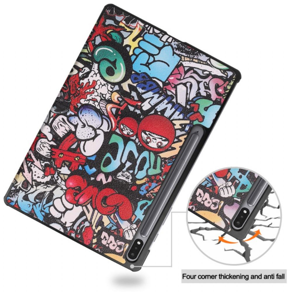 Samsung Galaxy Tab S9 Plus Graffitipatroon