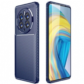 Hoesje voor Huawei Mate 50 Pro Flexibele Koolstofvezel