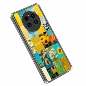 Hoesje voor Huawei Mate 50 Pro Zonnebloemen