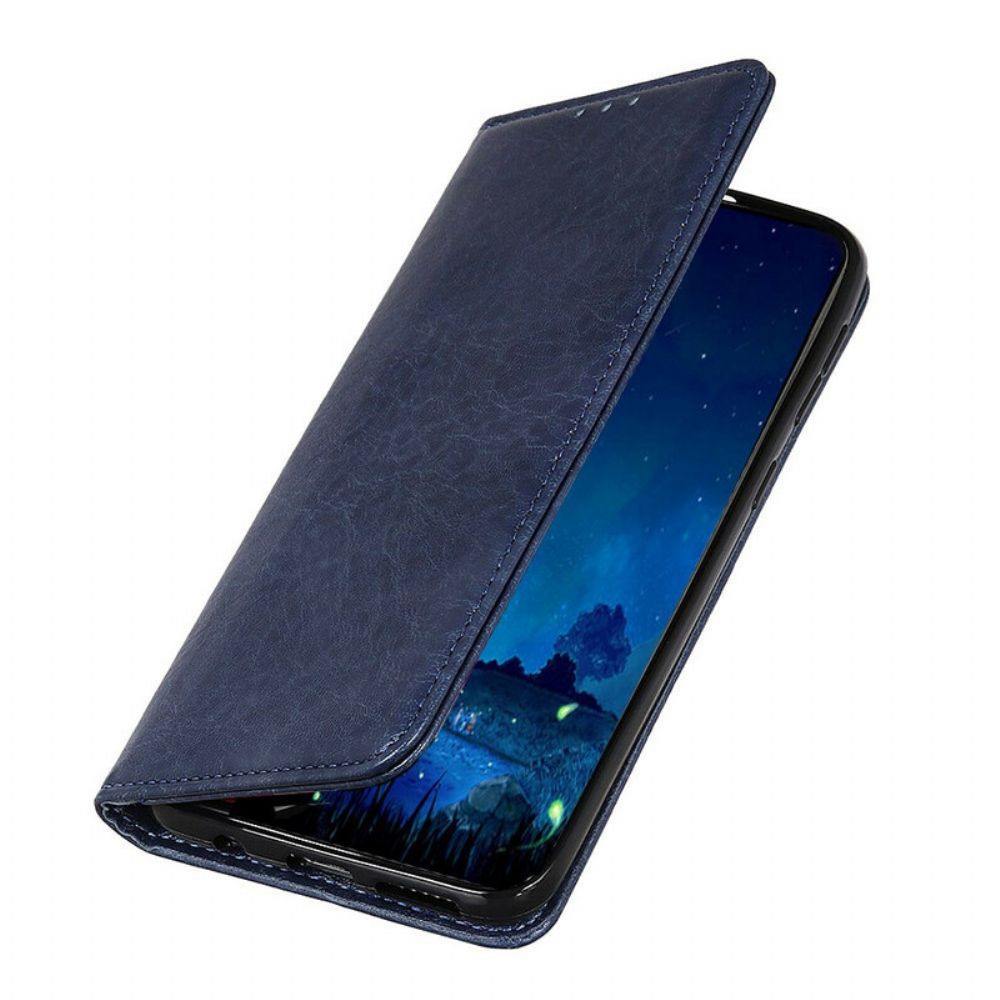 Bescherming Hoesje voor Samsung Galaxy A42 5G Folio-hoesje Soberheid Lederen Stijl