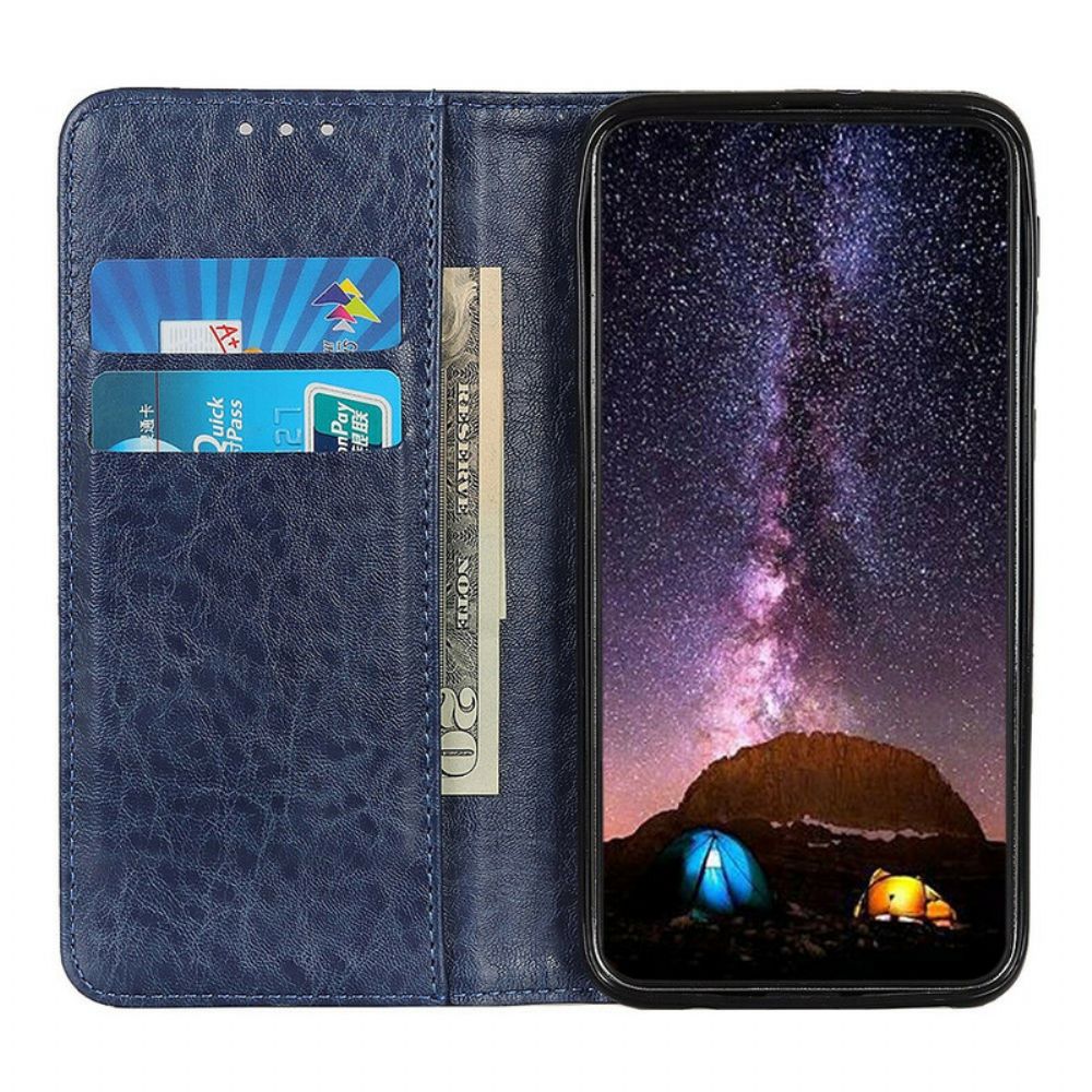 Bescherming Hoesje voor Samsung Galaxy A42 5G Folio-hoesje Soberheid Lederen Stijl