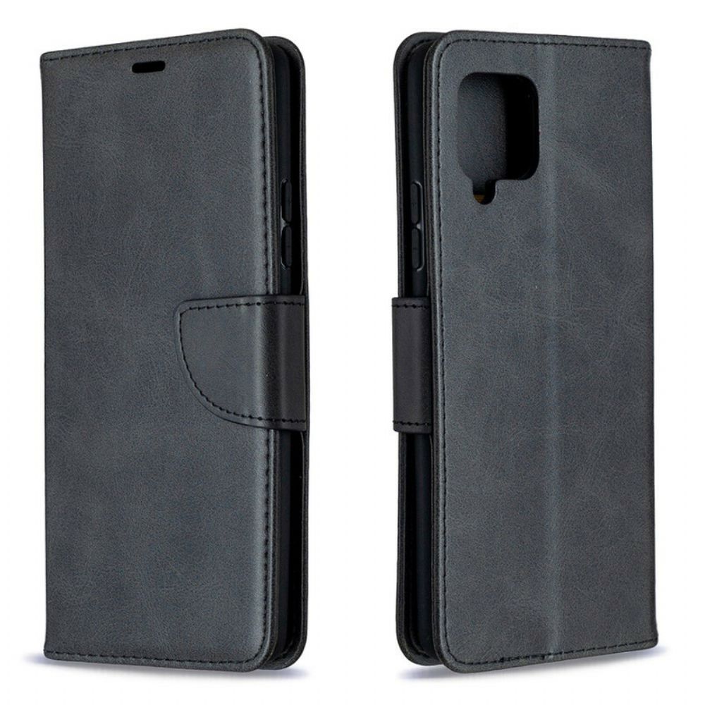 Folio-hoesje voor Samsung Galaxy A42 5G Flip Case Gladde Schuine Klep