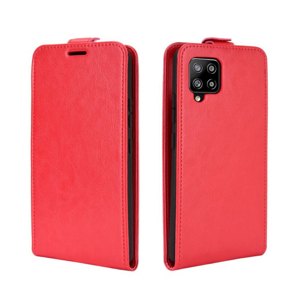 Folio-hoesje voor Samsung Galaxy A42 5G Flip Case Leren Effect Verticale Klep