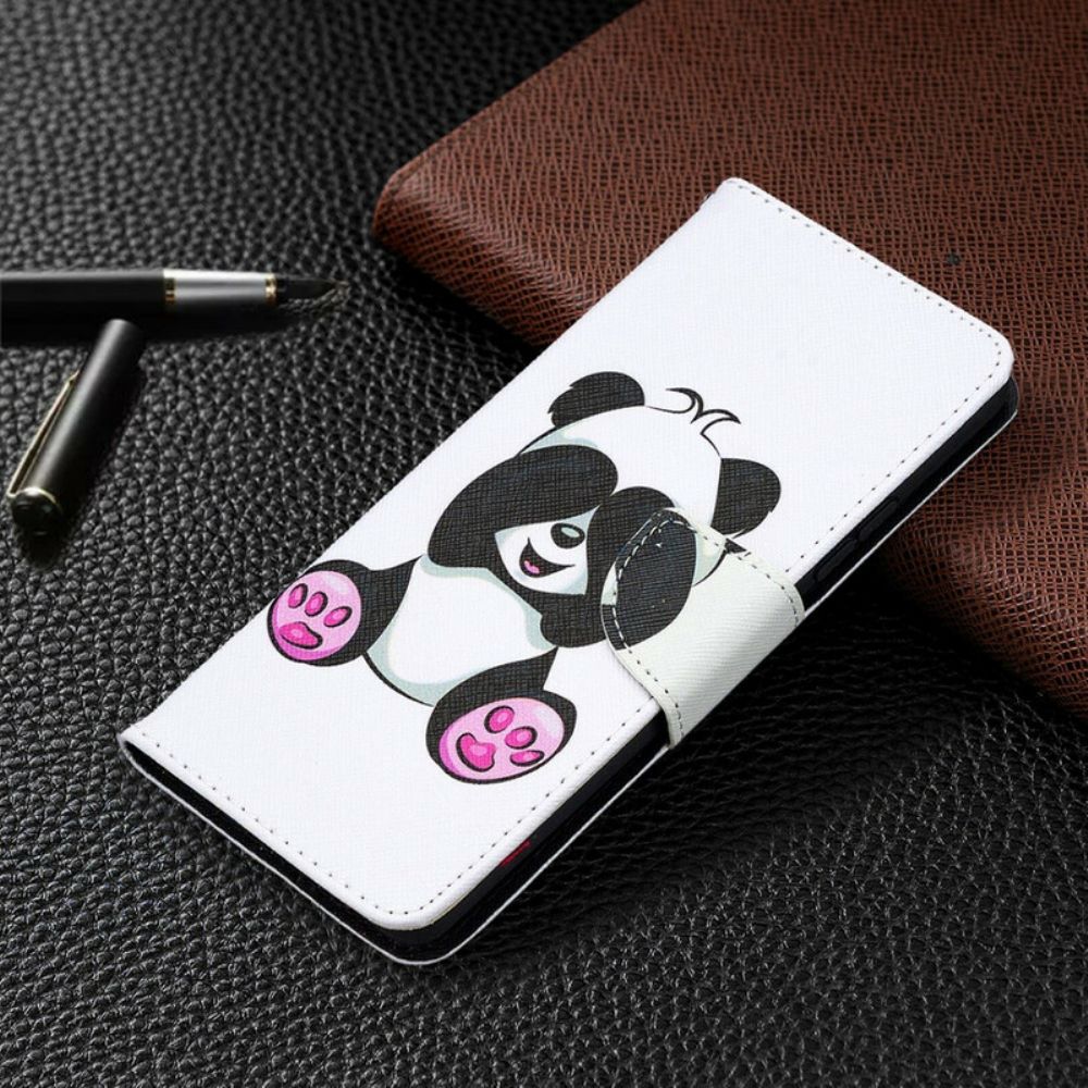 Folio-hoesje voor Samsung Galaxy A42 5G Pandaplezier