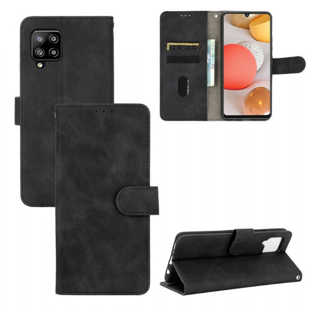 Folio-hoesje voor Samsung Galaxy A42 5G Skin-touch