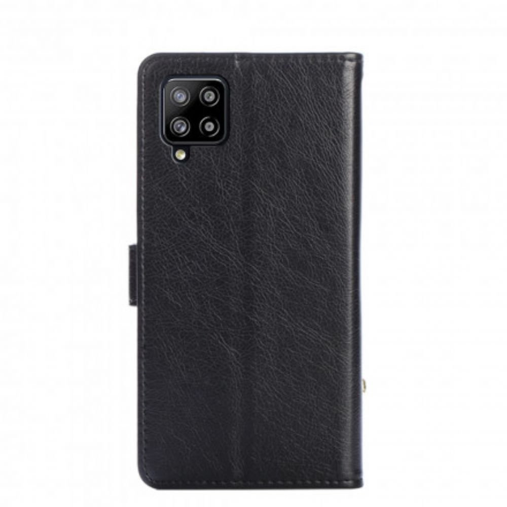 Folio-hoesje voor Samsung Galaxy A42 5G Zip Portemonnee