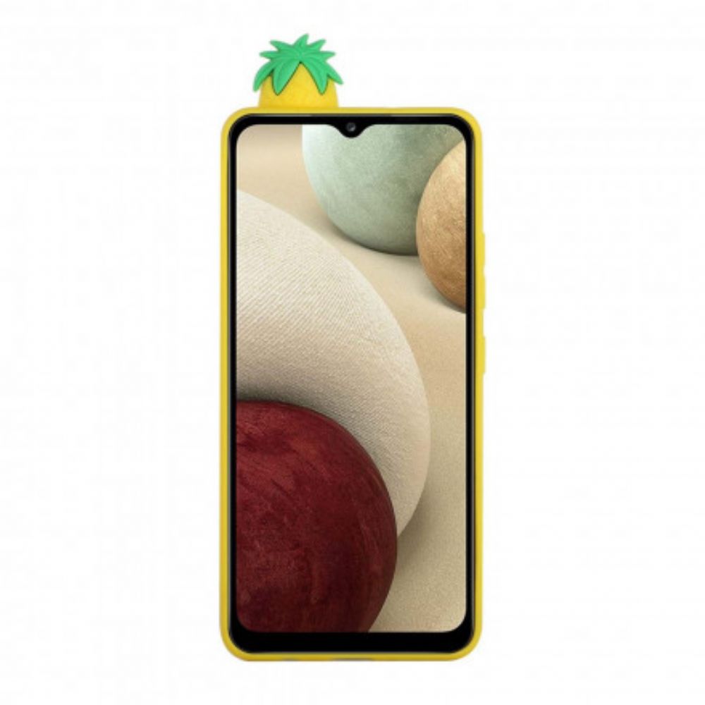 Hoesje voor Samsung Galaxy A42 5G 3d Ananas