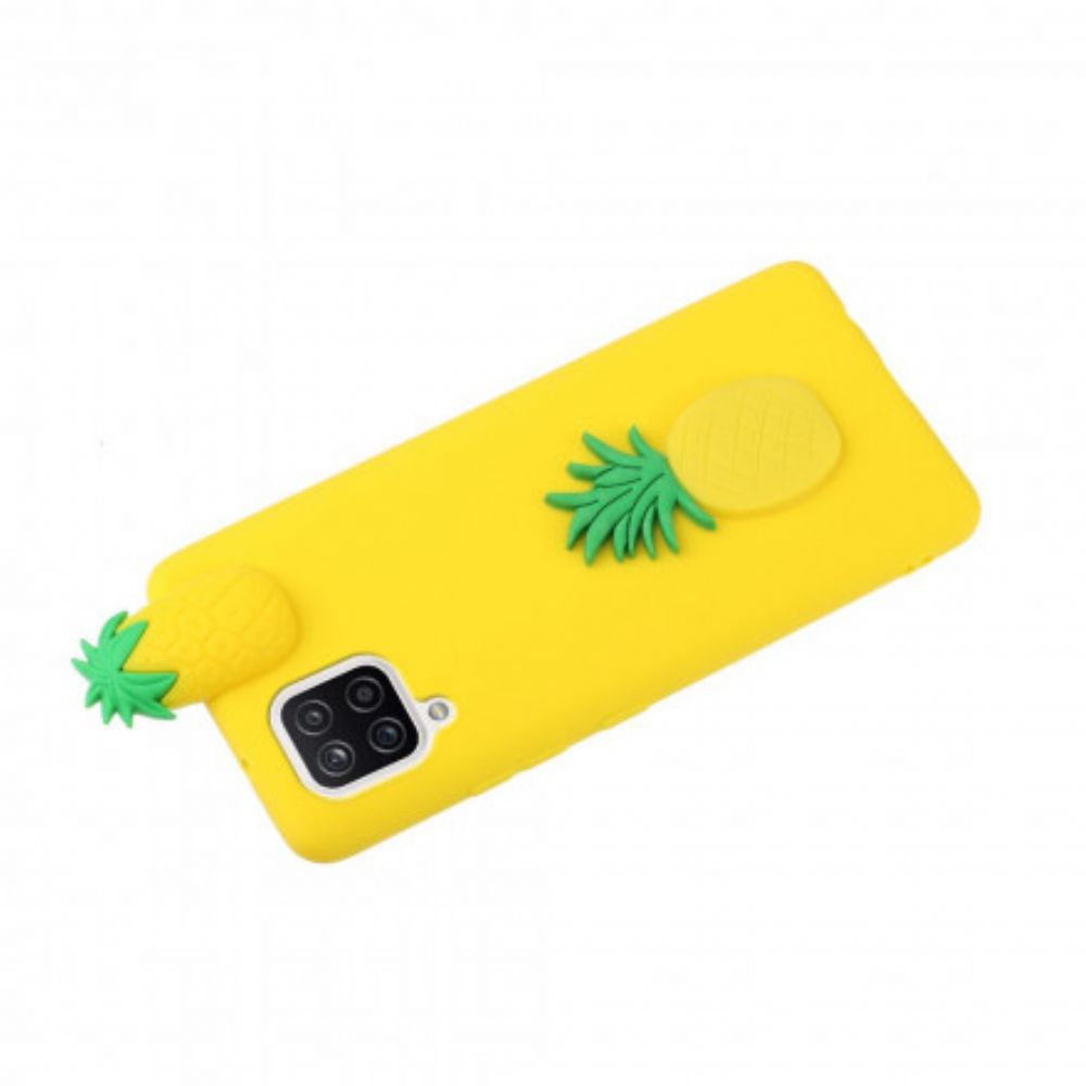 Hoesje voor Samsung Galaxy A42 5G 3d Ananas