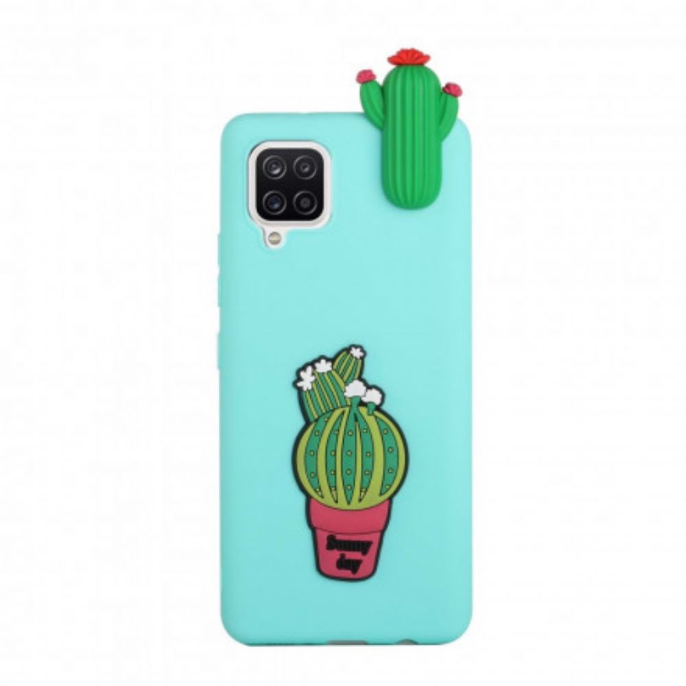 Hoesje voor Samsung Galaxy A42 5G 3d Cactus Waanzin