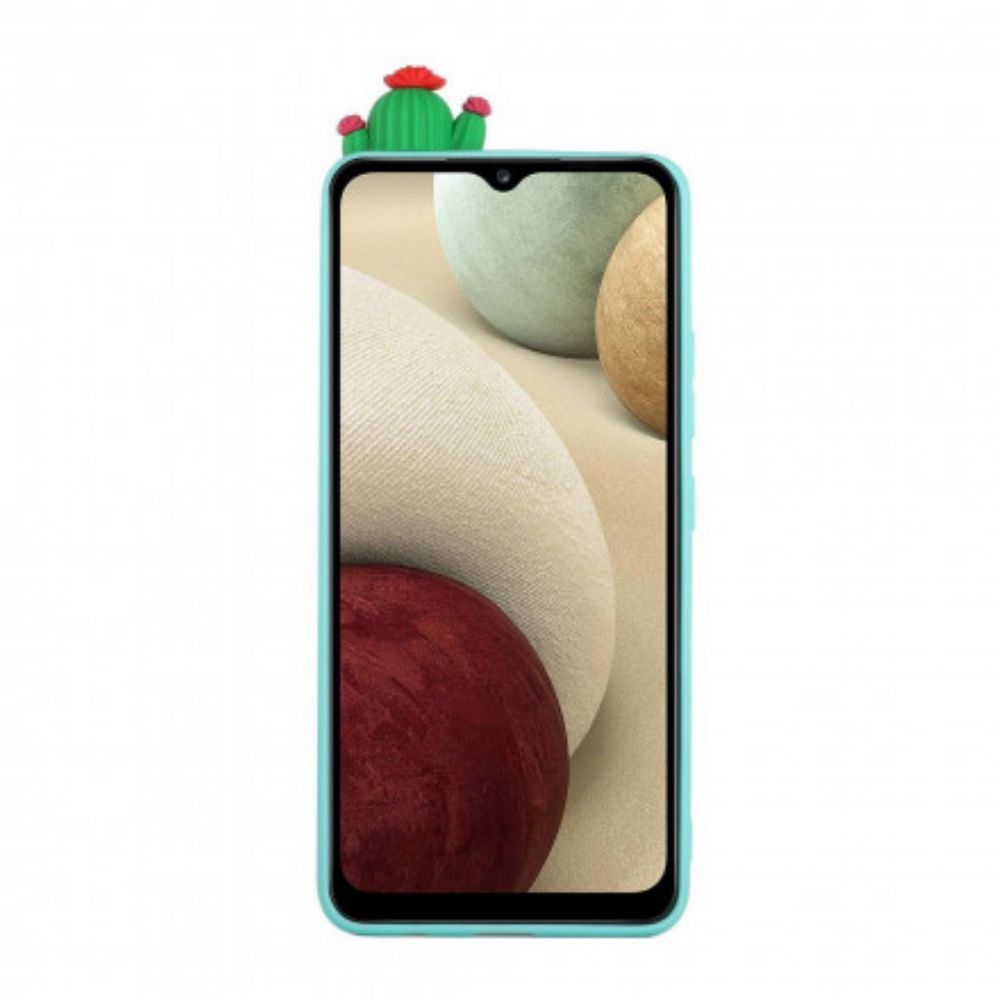 Hoesje voor Samsung Galaxy A42 5G 3d Cactus Waanzin