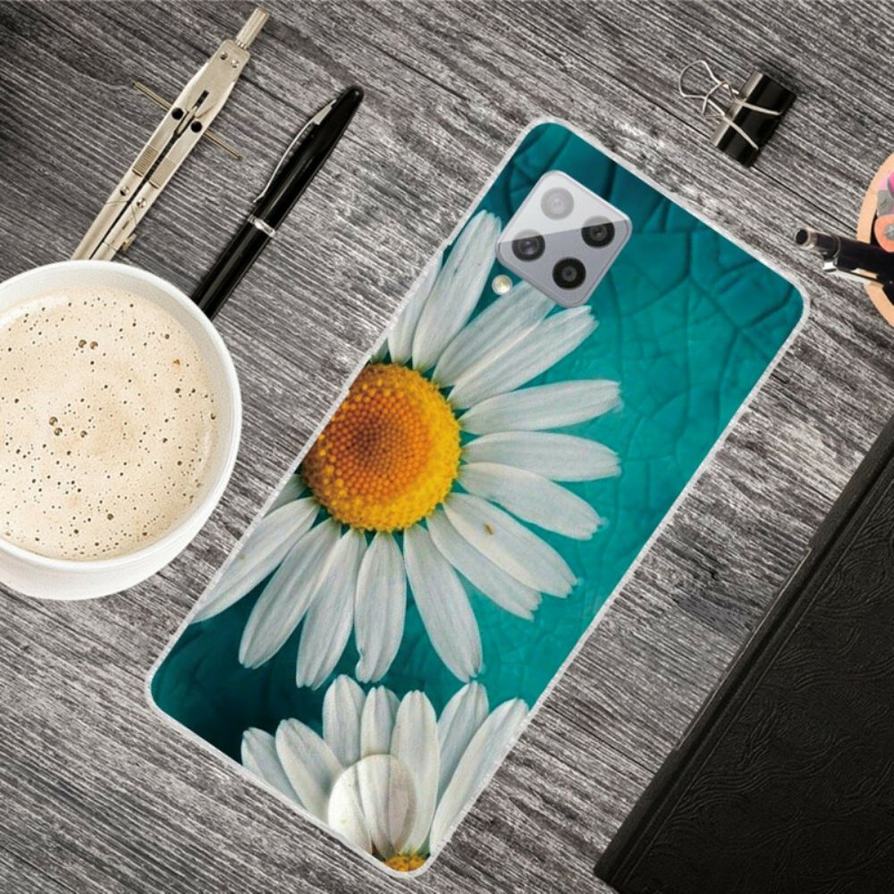 Hoesje voor Samsung Galaxy A42 5G Daisy