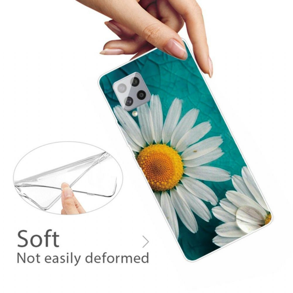 Hoesje voor Samsung Galaxy A42 5G Daisy