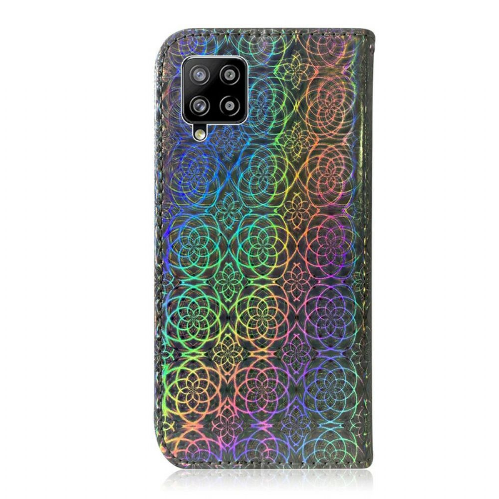 Leren Hoesje voor Samsung Galaxy A42 5G Pure Kleur