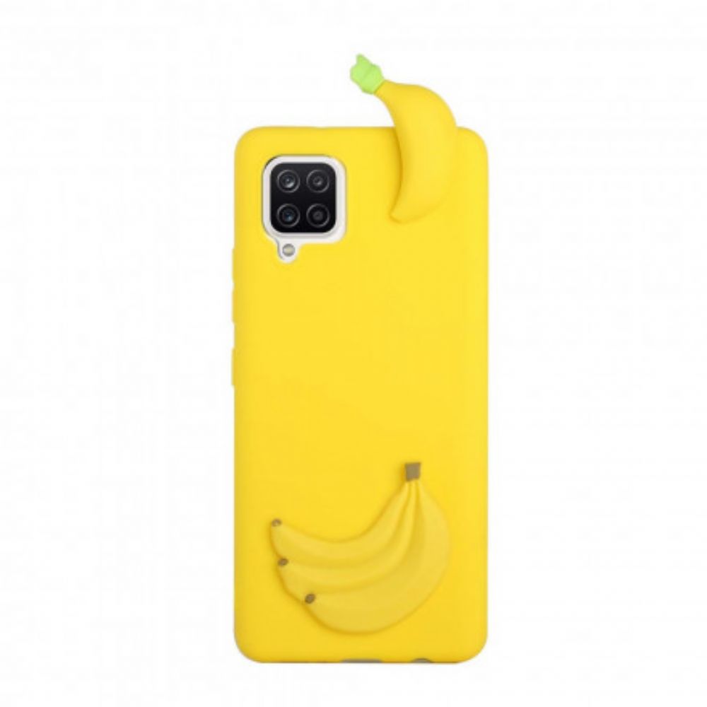 Telefoonhoesje voor Samsung Galaxy A42 5G 3d Banaan