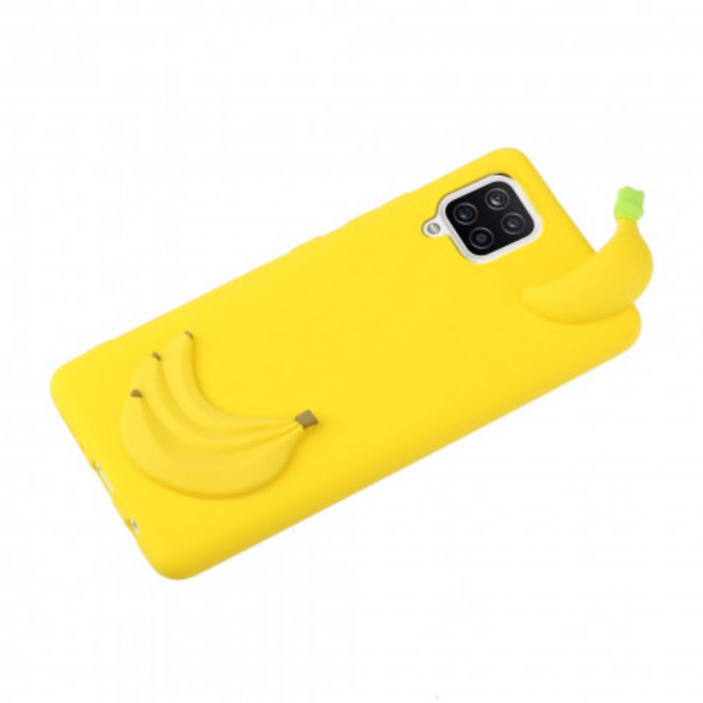 Telefoonhoesje voor Samsung Galaxy A42 5G 3d Banaan