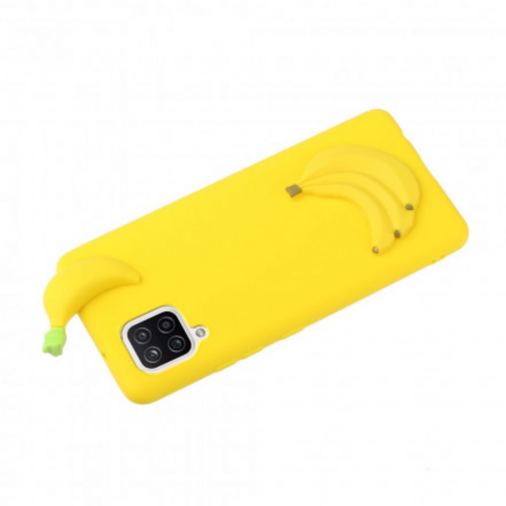 Telefoonhoesje voor Samsung Galaxy A42 5G 3d Banaan