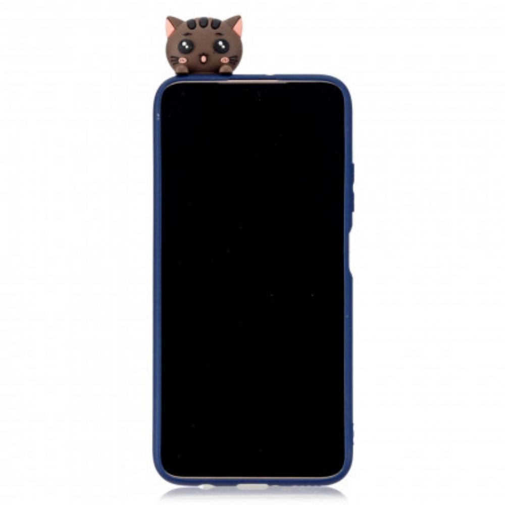 Telefoonhoesje voor Samsung Galaxy A42 5G Stapel 3d Katten