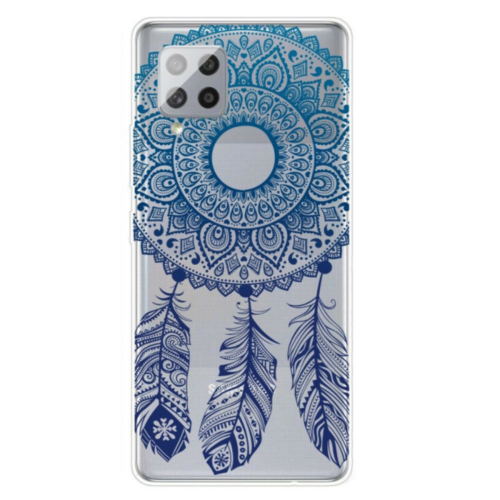 Telefoonhoesje voor Samsung Galaxy A42 5G Unieke Bloemenmandala