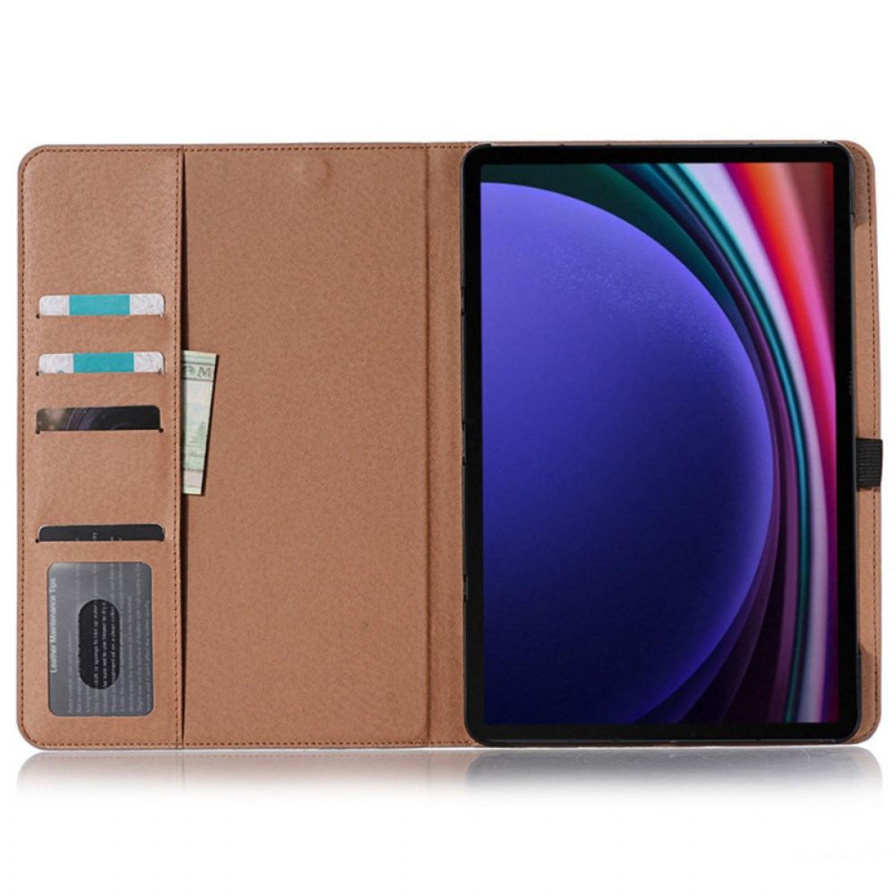 Cover Samsung Galaxy Tab S9 Retrotextuur