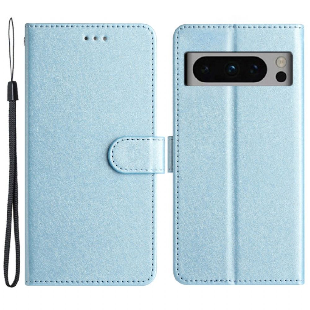 Folio-hoesje Google Pixel 8 Pro Telefoonhoesje Gestreepte Pastelkleur