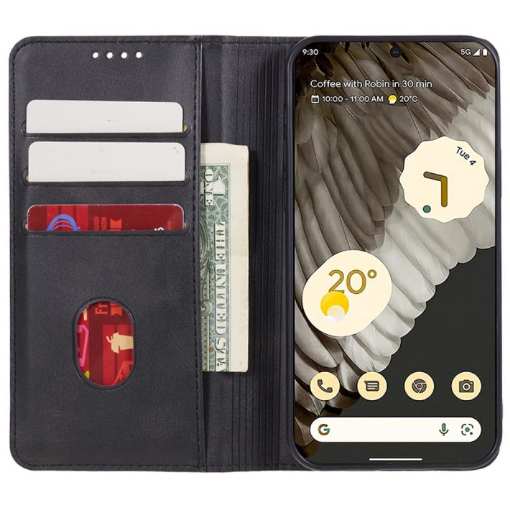 Folio-hoesje Google Pixel 8 Pro Vintagestijl Bescherming Hoesje