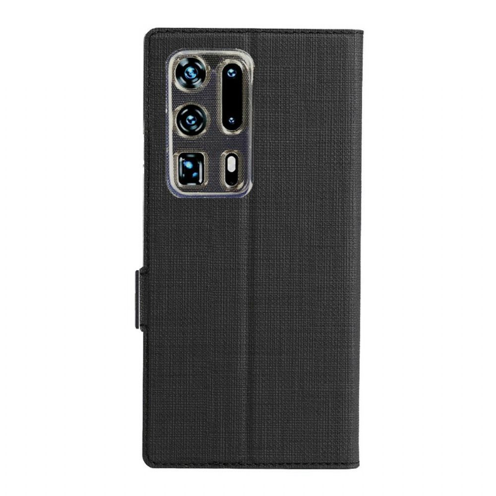 Bescherming Hoesje voor Huawei P40 Pro Plus Folio-hoesje Getextureerde Vili Dmx