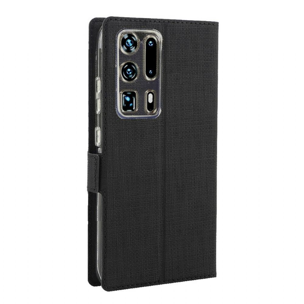 Bescherming Hoesje voor Huawei P40 Pro Plus Folio-hoesje Getextureerde Vili Dmx