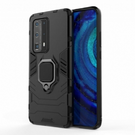 Telefoonhoesje voor Huawei P40 Pro Plus Resistente Ring