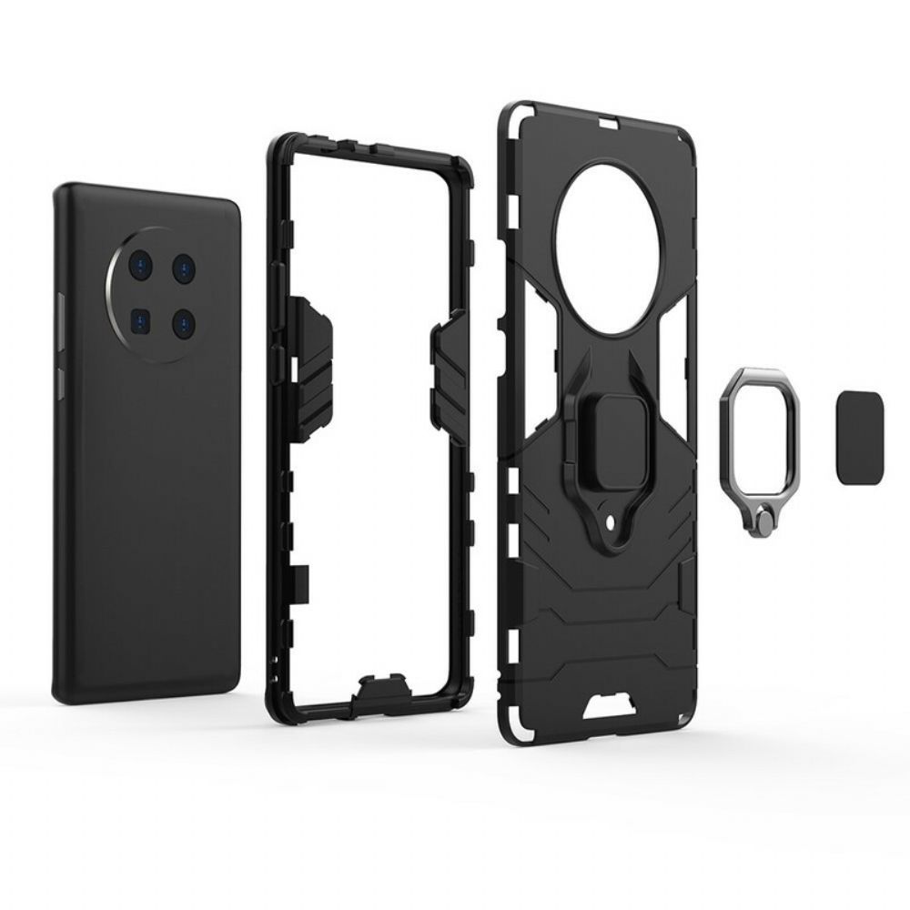 Hoesje voor Huawei Mate 40 Pro Resistente Ring