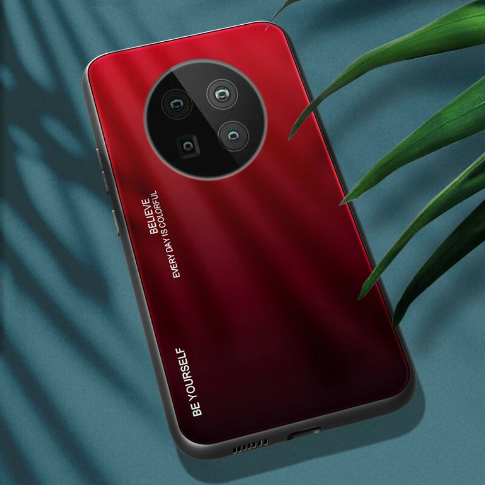 Hoesje voor Huawei Mate 40 Pro Wees Jezelf Van Gehard Glas