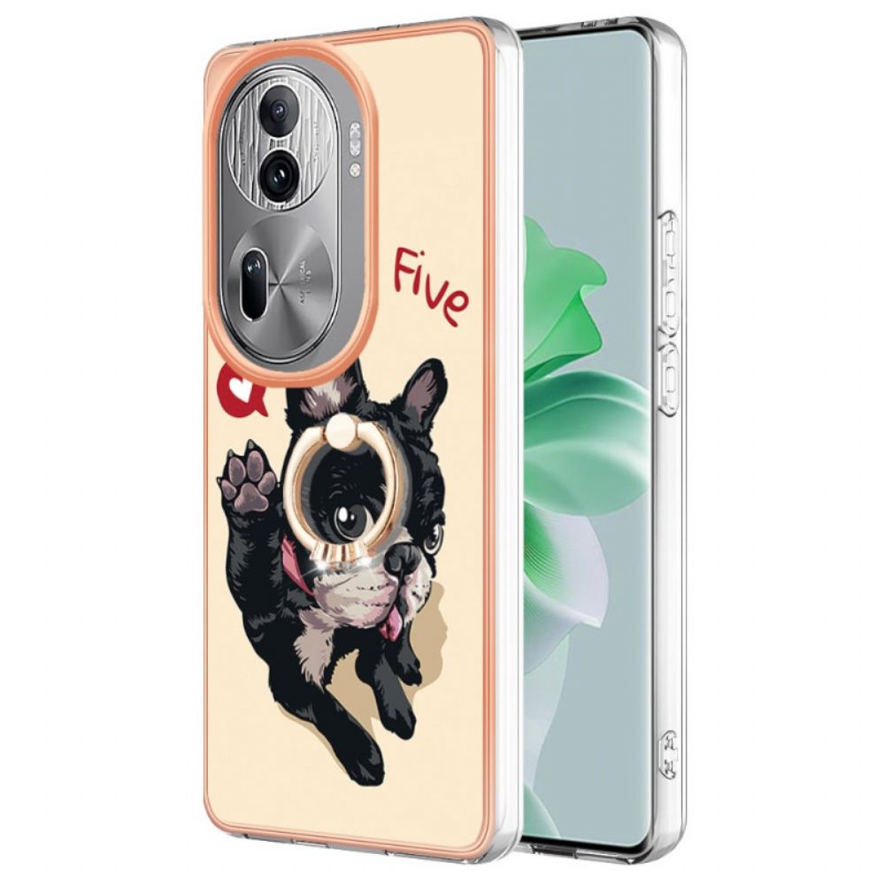 Case Hoesje Oppo Reno 11 Pro 5g Telefoonhoesje Hond Geef Mij Vijf