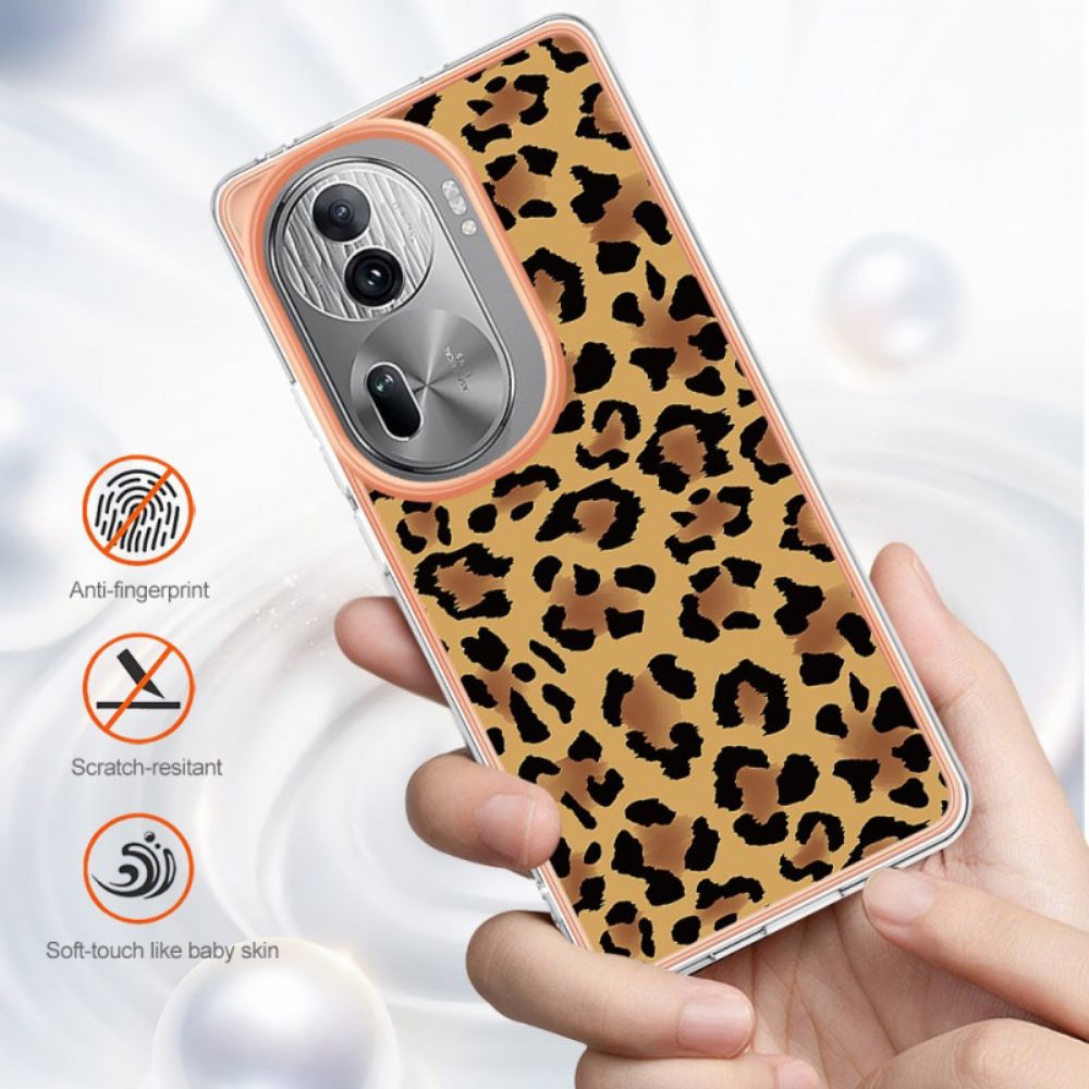 Case Hoesje Oppo Reno 11 Pro 5g Telefoonhoesje Luipaardpatroon