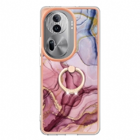 Case Hoesje Oppo Reno 11 Pro 5g Telefoonhoesje Marmeren Steunring