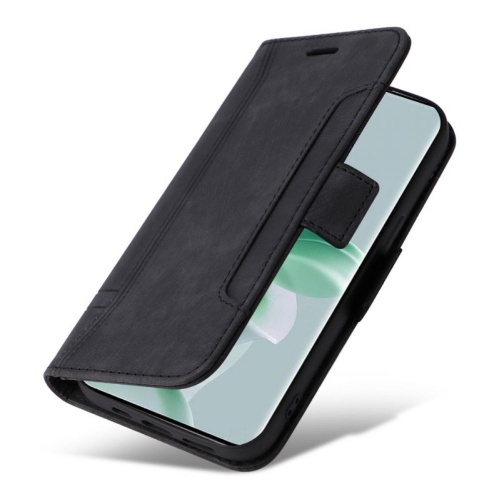 Flip Case Leren Oppo Reno 11 Pro 5g Betopnice Kaarthouder Vooraan