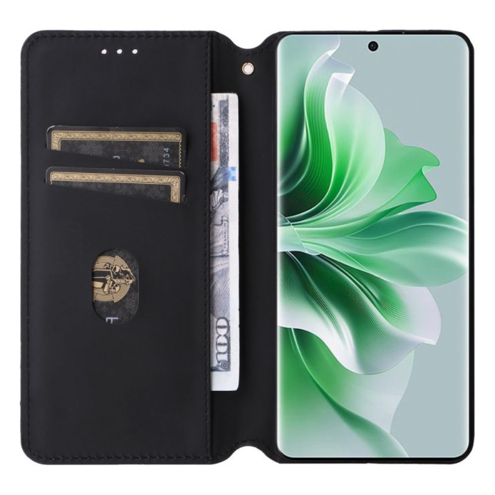 Folio-hoesje Voor Oppo Reno 11 Pro 5g Diamanten