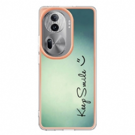 Hoesje Oppo Reno 11 Pro 5g Blijf Lachen Bescherming Hoesje