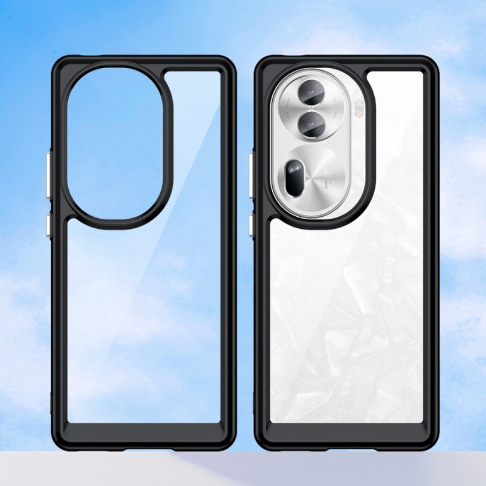 Hoesje Oppo Reno 11 Pro 5g Hybride Bescherming Hoesje