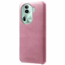 Hoesje Oppo Reno 11 Pro 5g Ledereffect Bescherming Hoesje