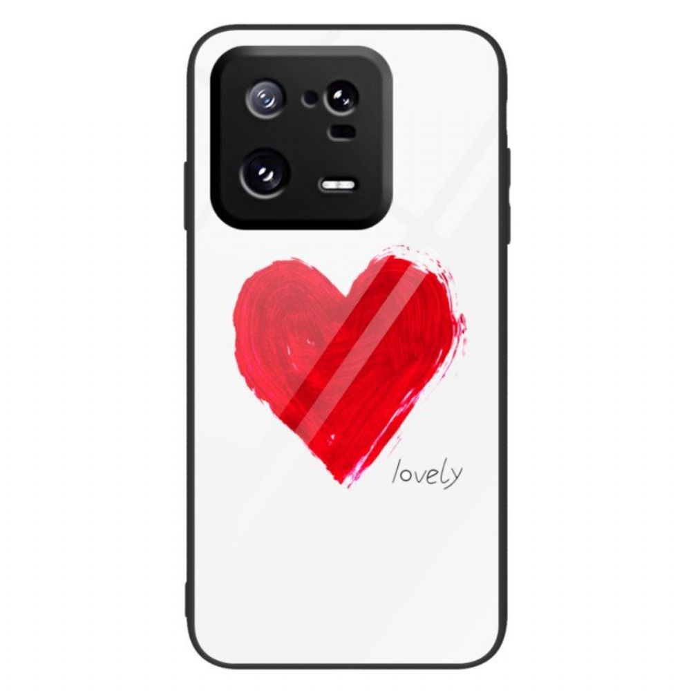 Hoesje voor Xiaomi 13 Pro Hart Van Gehard Glas