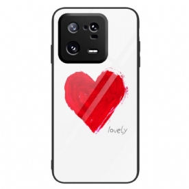 Hoesje voor Xiaomi 13 Pro Hart Van Gehard Glas